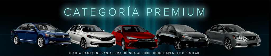 categoria de autos premium para transportacion ejecutiva
