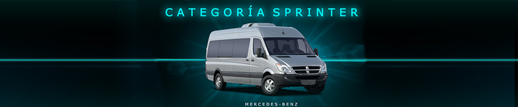 categoria de autos categoria sprinter para transportacion ejecutiva