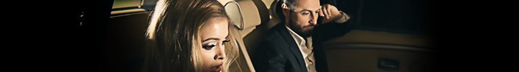 Service of car with chauffeur